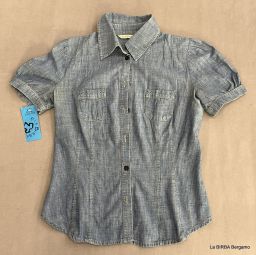 CAMICIA M/C I BLUES