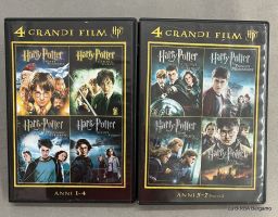 COPPIA DVD HARRY POTTER