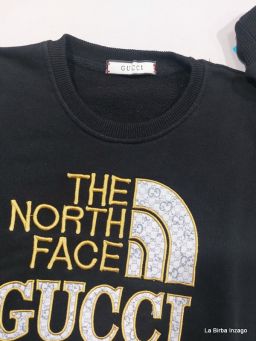 FELPA M/L GUCCI THE NORTH FACE