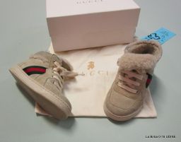 SCARPONCINI SCAMOSCIATI GUCCI INT. PLUSH