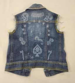 GILET JEANS JR