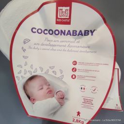 CUSCINO CO-SLEEPING COCOONABABY RED CASTLE