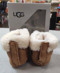 STIVALETTI PELO CHESTNUT SUEDE I GOJEE UGG NUOVI