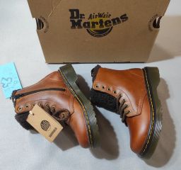 ANFIBI LIGHT BROWN SERENA 1460 JUNIOR DR MARTENS NUOVI