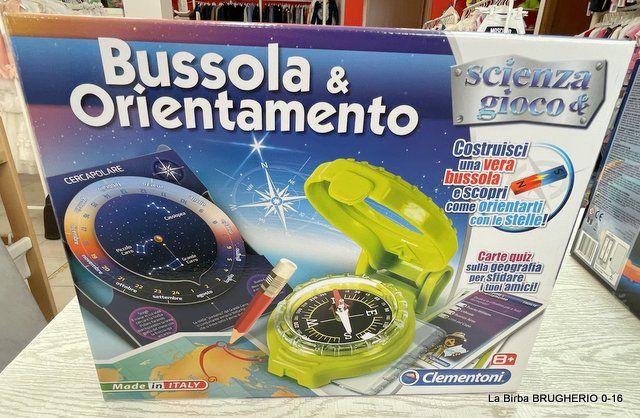 CLEMENTONI BUSSOLA E ORIENTAMENTO NUOVO