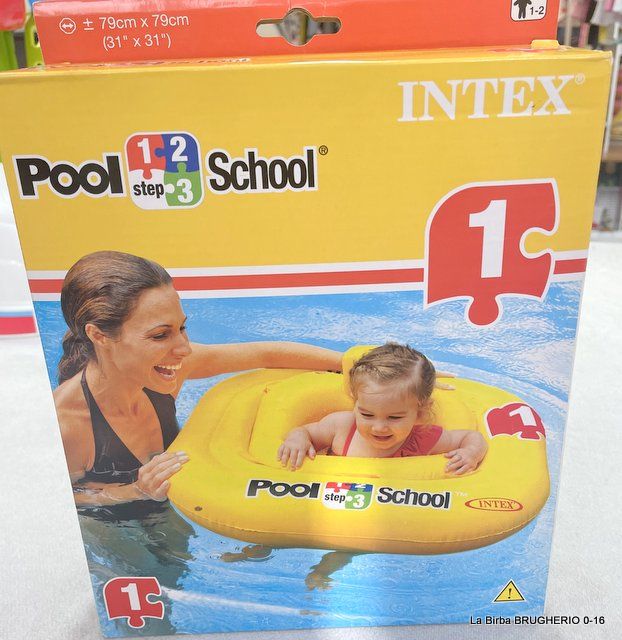 INTEX SALVAGENTE MUTANDINA POOL SCHOOL QUADRATO NUOVO