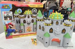 NINTENDO SUPER MARIO PLAYSET CASTELLO DI BOWSER DELUXE