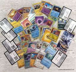 50 CARTE POKEMON RARE E COMUNI