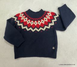 MAGLIONE MISTO LANA PETIT BATEAU