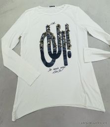 MAGLIA M/L LIU JO STRASS