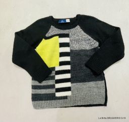 MAGLIONE CHICCO MISTO LANA