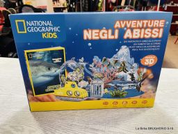 AVVENTURE NEGLI ABISSI LIBRO PUZZLE NUOVO