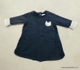 VESTITO PETIT BATEAU FELPA