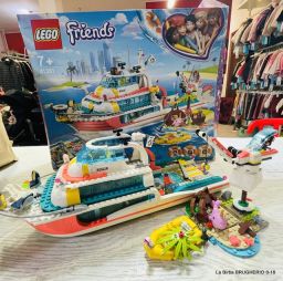 LEGO FRIENDS MOTOSCAFO DI SALVATAGGIO CON ISOLA