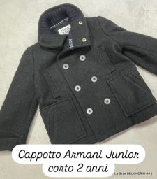 CAPPOTTO  LANA ARMANI JUNIOR