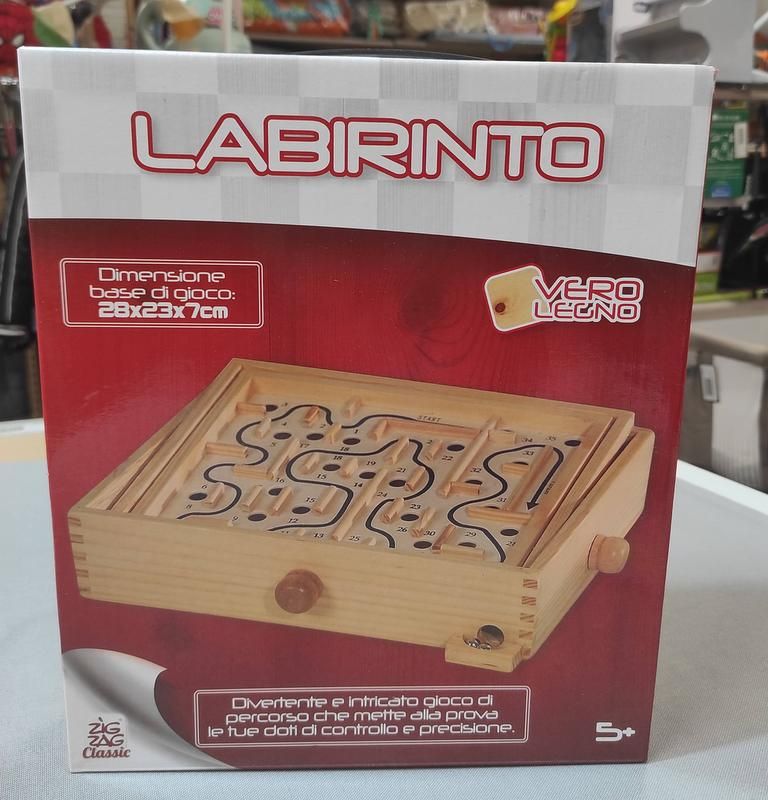 LABIRINTO LEGNO ZIG ZAG NUOVO