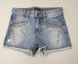 SHORT JEANS C/BORCHIE SISLEY