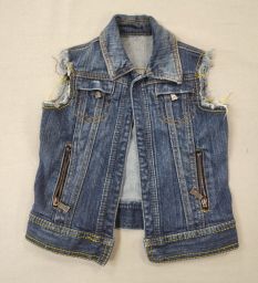 GILET JEANS JR