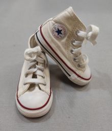 SCARPE TELA ALTE C/LACCI CONVERSE ALL STAR