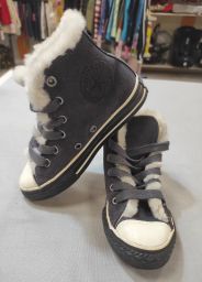 SNEAKERS ALTE INT/PELO C/LACCI CONVERSE ALL STAR