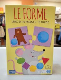 LIBRO + PUZZLE LE FORME SASSI