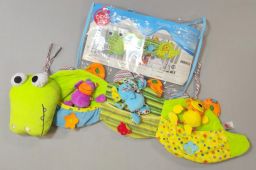 GIOCO TATTILE DA LETTINO ACTIVITY CLIVE BUMPER BIBA TOYS NUOVO