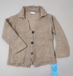 CARDIGAN MISTO LANA/COT/CACHEMIRE I GIAMBURRASCA