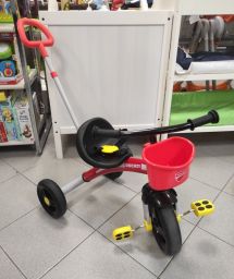 TRICICLO C/MANIGLIONE DUCATI CHICCO COME NUOVO