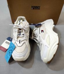 SNEAKERS C/LACCI CHUNKY JEANS RUNNER TOMMY JEANS NUOVE