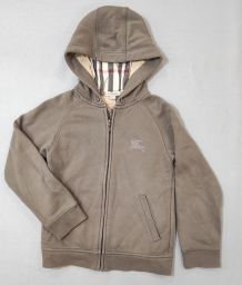 FELPA C/CAPP/ZIP BURBERRY