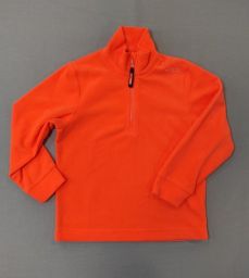 PILE 1/2 ZIP FLUO CMP