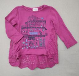 MAGLIA M/L C/PIZZO ANNA SUI MINI