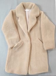 CAPPOTTO ORSETTO OLIVE ET MIELE COME NUOVO