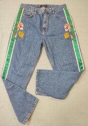 JEANS C/RICAMI E APPLICAZIONI DESIGUAL TG40