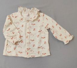 CAMICIA M/L COTONE ORGANICO PETIT BATEAU