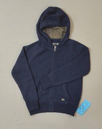 CARDIGAN MISTO LANA C/CAPP/ZIP CATBALOU