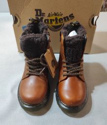 ANFIBI LIGHT BROWN SERENA 1460 JUNIOR DR MARTENS NUOVI