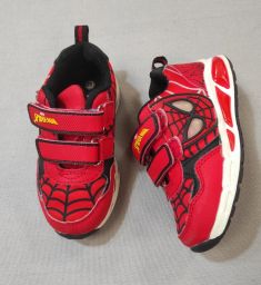 SCARPE C/STRAP/LUCI SPIDERMAN MARVEL