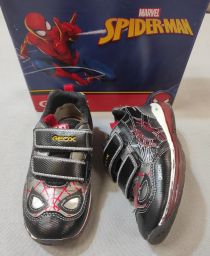 SCARPE C/STRAP/LUCI SPIDERMAN MARVEL GEOX