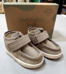 SCARPE PELLE BEIGE C/STRAP BALDUCCI SOFT