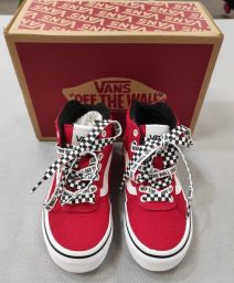 SNEAKERS TELA ALTE C/LACCI VANS NUOVE