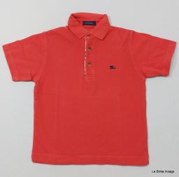 MAGLIA M/C POLO BURBERRY