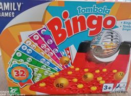 FAMILY GAMES TOMBOLA BINGO