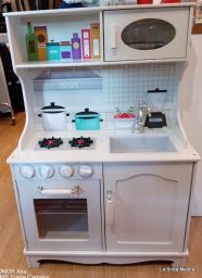 KINDERPLAY  CUCINA IN LEGNO CON ACCESSORI