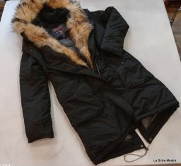 PIUMINO WOOLRICH CON INSERTI IN PELLICCIA