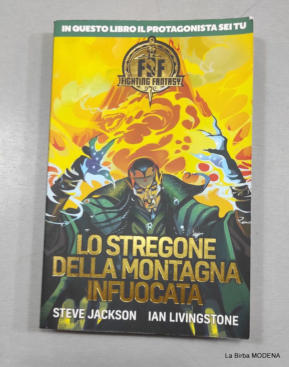 LIBRO LO STREGONE DELLA MONTAGNA INFOCUATA