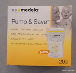 MEDELA SACCHE RACCOLTA LATTE 20 PZ