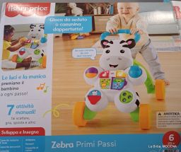 PRIMI PASSI ZEBRA FISHER PRICE