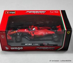 MODELLINO FERRARI RACING F90 VETTEL SCALA 1 18 NUOVO