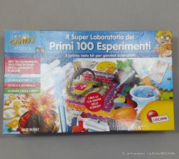 GIOCO SUPER LABORATORIO PRIMI 100 ESPERIMENTI